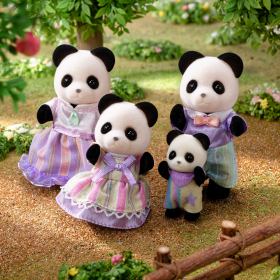 Calico Critters: Pookie Panda Familly