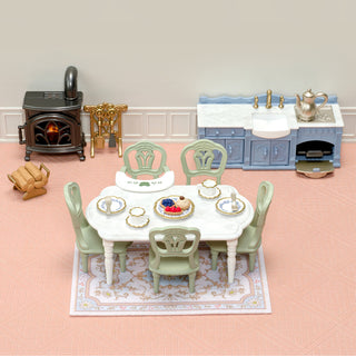 Calico Critters - Elegant Dining Room