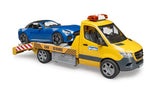 Bruder Sprinter Tow Truck with Roadster and Light/Sound Module