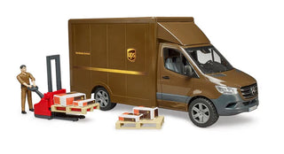 Bruder UPS Truck with Manual Jack Pallet
