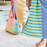Dock & Bay Foldaway Everyday Tote Bags - Stripe Up Your Life