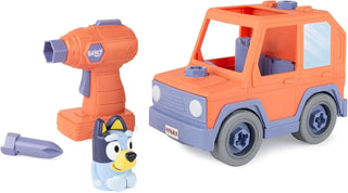 Bluey Build-A-Buddy Playset - Motorized Car with Drill