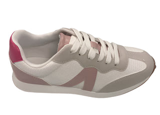 Mia Sneaker - Dannah - White/Pink