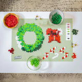 Plus Plus Puzzle by Number - 500pc Holiday Wreath