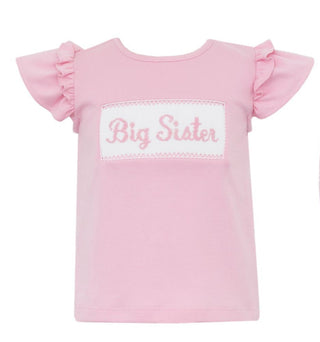 Anavini Girls Big Sister Pink Knit Blouse
