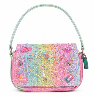 Bari Lynn Sprinkle Treat Handbag Rainbow