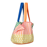 Dock & Bay Foldaway Everyday Tote Bags - Stripe Up Your Life