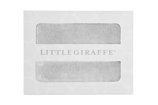 Little Giraffe Powder Plush Baby Blanket - Boxed