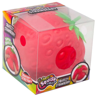 Squishtible 12" Jumbo Scented Squeezy Strawberry