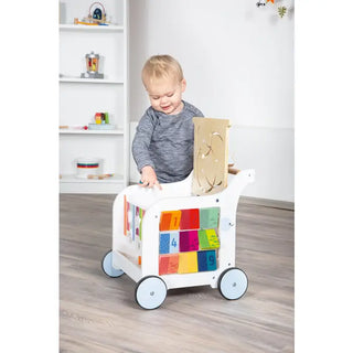 Wooden Baby Elephant Walker