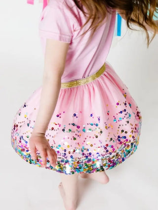 Sweet Wink Pink Confetti Tutu