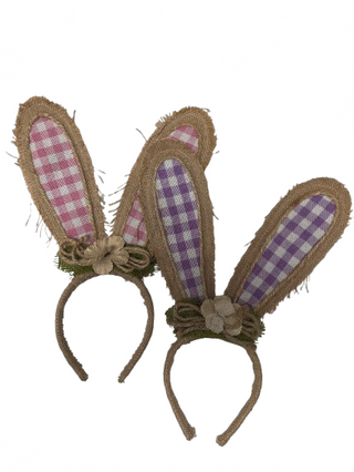 Burlap Bunny Ears