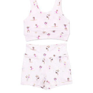 Angel Dear Tiny Tumblers Activewear - Tank/Short Set