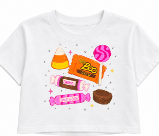 Sweet Lane Boo Crew Graphic Tee