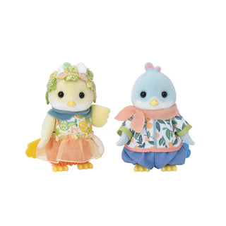 Calico Critters- Citrus Bird Family