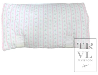 TRVL Rest Up! Nap Mat - Pink Ribbon Floral