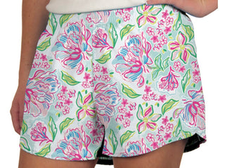 Azarhia Athleisure In Full Bloom Print Steph Shorts