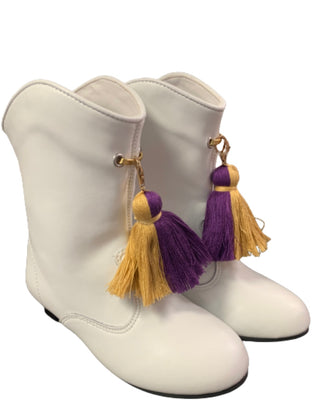 Purple & Gold Replacement Boot Tassel