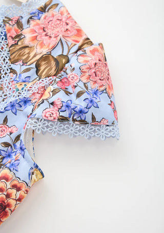 Marlo Kids Iliana Cotton Floral Mini Dress