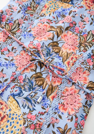 Marlo Kids Iliana Cotton Floral Mini Dress
