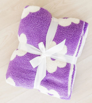 Lilac/Coconut Flower Cozy Blanket