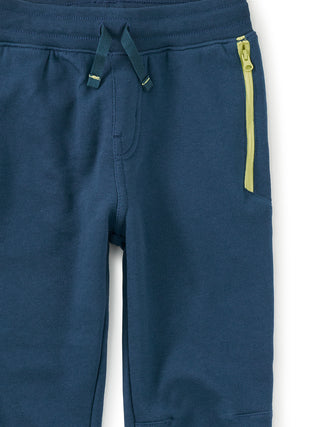 Tea Collection Feeling Zippy Joggers- Bedford Blue