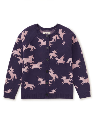 Tea Collection Unicorn Cardigan- Frolic
