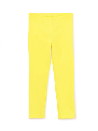Tea Collection Solid Yellow Leggings