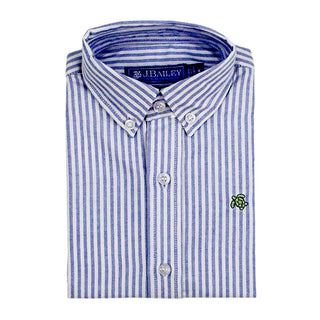 J. Bailey Roscoe Button Down Shirt - Striped Oxford