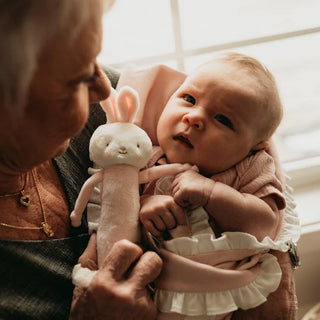 Friendly Chime Rattle - Pink Bunny