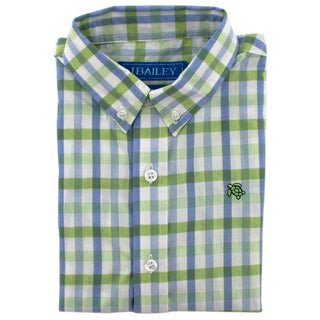 J. Bailey Roscoe Button Down Shirt - Darcy Windowpane