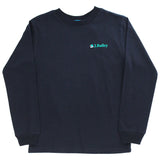 J. Bailey Logo L/S Tee Shirt - Duck on Navy