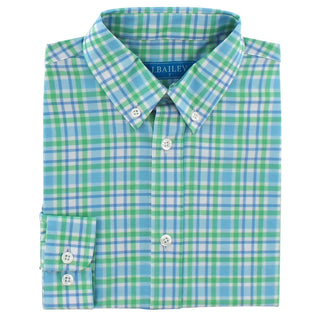 J. Bailey Roscoe Button Down Shirt - Keylime