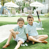 J. Bailey Roscoe Performance Button Down Shirt - Lagoon