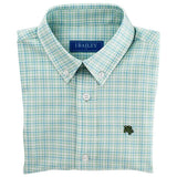 J. Bailey Roscoe Performance Button Down Shirt - Lagoon