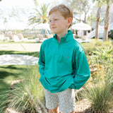 J Bailey Printed Performance Shorts - Golf