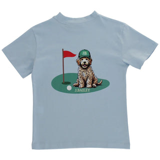 J. Bailey S/S Logo Tee - August Tee on Bayberry