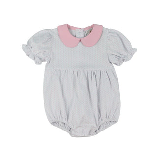 Girls Pink Dot Collins Classic Bubble