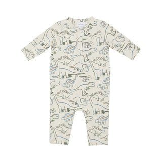 Angel Dear Artsy Dinos French Terry Uni Romper
