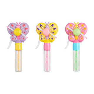 Light Up Butterfly Bubble Fan