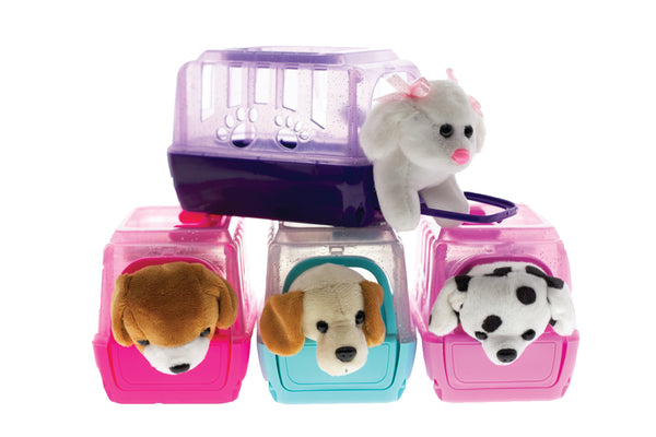 TOY TOWER 5" Plush Puppy with Carry Case