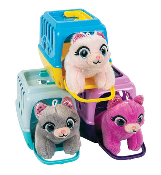 TOY TOWER 5" Plush Kitty with Carry Case