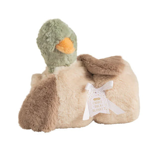 Mud Pie Duck Plush Blanket