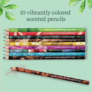 Lifelines Rub & Sniff Color Pencils 10pack