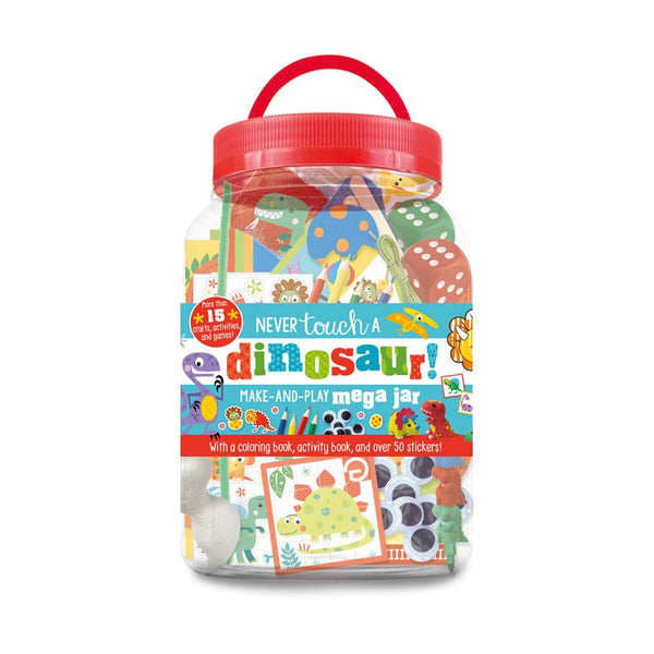 Never Touch a Dinosaur Make and Play Mega Jar