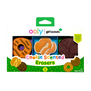 OOLY x Girl Scouts: Cookie Scented Erasers