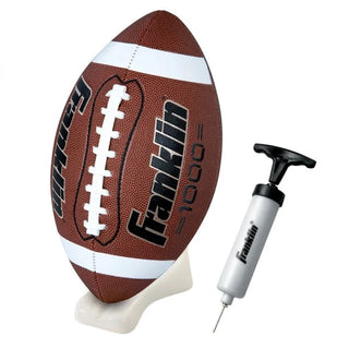 Franklin Official-Grip-Rite Pump and Tee Football Set