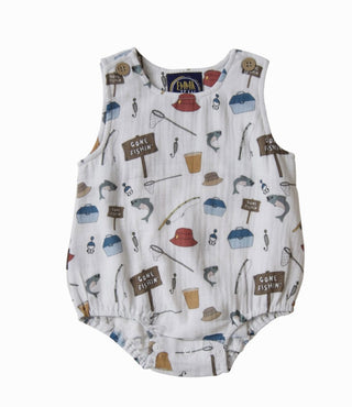 Emma Jean Boys Bubble - Gone Fishing