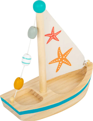 Legler Wooden Starfish Sailboat