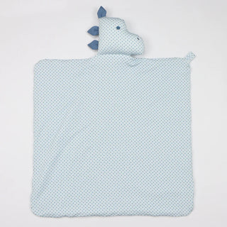 Bamboo Dino Dots Lovey + Paci Clip